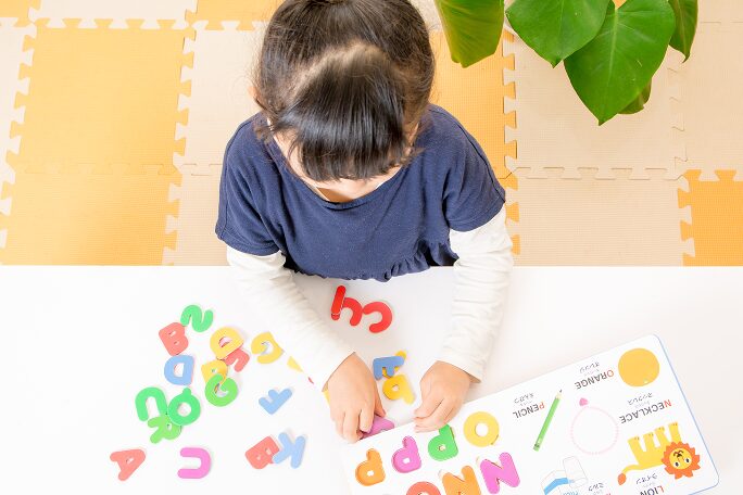 幼児(0〜5歳)向け子ども英会話レッスンのイメージ