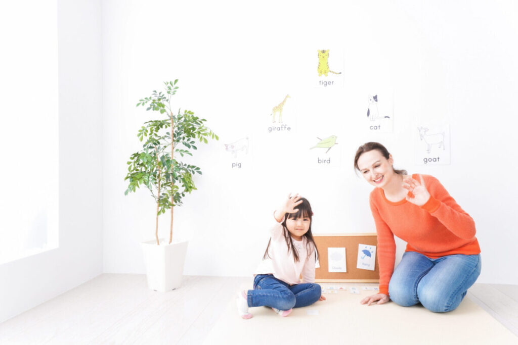 お子さまの年齢や希望に合わせた子ども英会話レッスンのイメージ